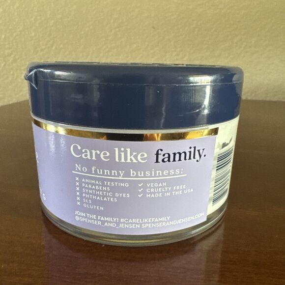 Spenser & Jensen Hydrating Lavender & Chamomile Body Butter - Gentle 8 oz - Picture 2 of 3